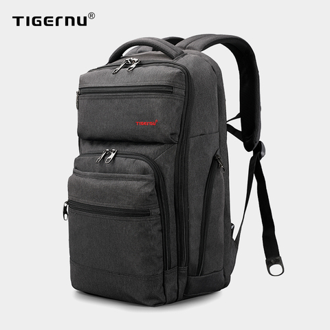 Mochila para hombre con carga USB de 15,6 pulgadas marca tigernua, Mochila antirrobo para ordenador portátil, Mochila grande a prueba de salpicaduras, Mochila para hombre ► Foto 1/6