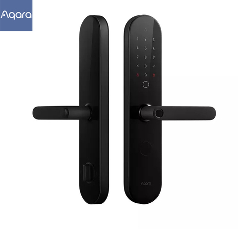 Aqara-cerradura de puerta inteligente N100/N200, con huella digital, Bluetooth, contraseña, NFC, desbloqueo, funciona con Mijia HomeKit, enlace inteligente ► Foto 1/6