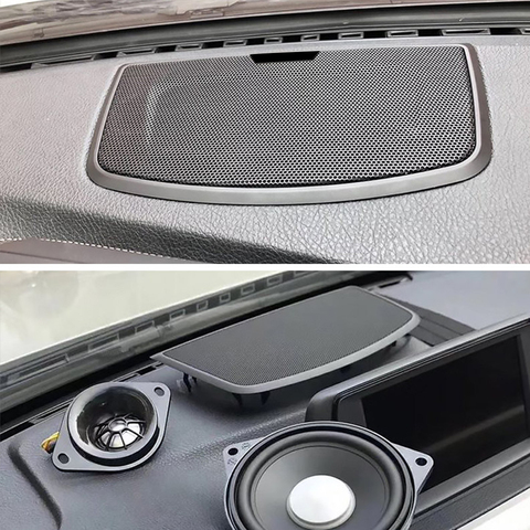 Compartimento central para coche de la cubierta del altavoz para BMW F10 F30 F32 F34 G30 de alta calidad de la serie de audio altavoz decoración protección construir ► Foto 1/6