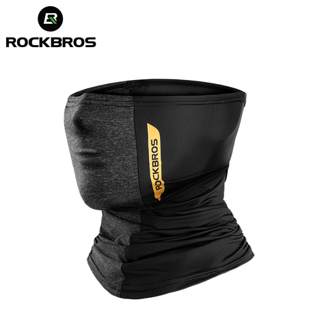 ROCKBROS bufandas de senderismo Bandana hombres absorben el sudor bufanda de Camping transpirable cuello cálido correr ciclismo pasamontañas táctico máscara facial ► Foto 1/6