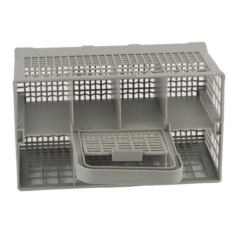 Cesta caja de almacenamiento Universal para cubiertos de lavavajillas, accesorios de cocina, caja de almacenamiento duradera multiusos, 1 Uds. ► Foto 1/6