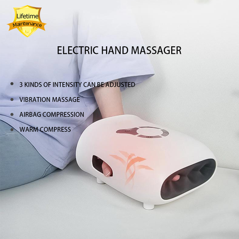Masajeador manual inalámbrico eléctrico, herramienta de cuidado de belleza de manos, Airbag, calefacción, portátil ► Foto 1/5