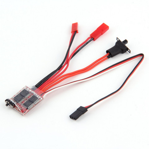 2022New Sale 30A 4-8V Mini controlador de velocidad eléctrico cepillado ESC Brush controlador de velocidad del motor electrónico para coche RC ► Foto 1/6