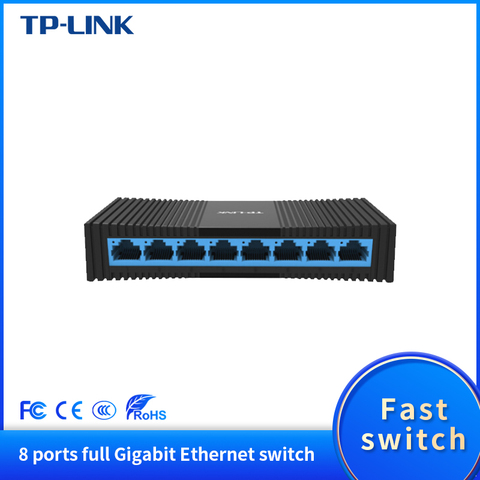 Tp-link Mini 8 puertos RJ45 Gigabit Desktop Switch 1000Mbps SOHO Ethernet Switcher Lan Hub intercambio completo/medio dúplex ► Foto 1/1