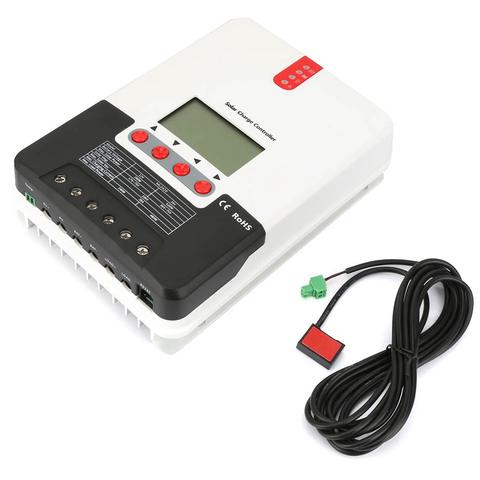 SRNE ML2420 20A 12V24V automático MPPT controlador de carga Solar para baterías solar PV regulador cargador con BT-1 RM-5 LCD ► Foto 1/6