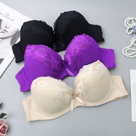 DE talla grande sujetadores para mujer sin costura ropa interior con almohadillas DE Bralette DE copa sostén push-up Chaleco DE la ropa interior inalámbrico BH ► Foto 1/6