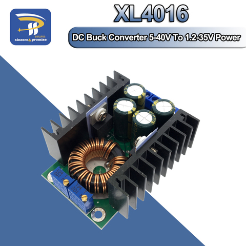 Módulo de fuente de alimentación ajustable para Arduino, controlador LED XL4016 DC-DC Max 9A convertidor Buck de reducción de 5-40V a 300-35V, 1,2 W ► Foto 1/6