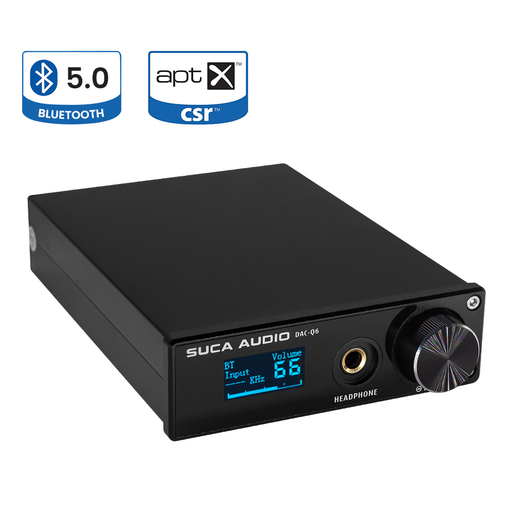 Receptor inalámbrico Hi-Fi Audio Amplificador de auriculares Bluetooth aptX CSR