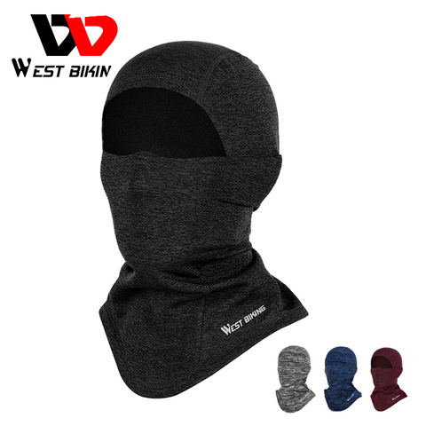 WEST BIKING-gorro de ciclismo a prueba de viento, bufanda de equitación transpirable, equipo para bicicleta, pañuelo para la cabeza Anti-UV, gorro cálido para el cuello ► Foto 1/6