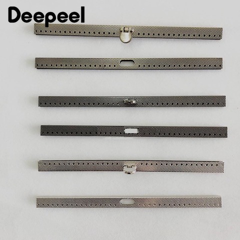 Uds Deepeel 19cm de Metal en relieve Marco de monedero bolsa embrague monedero bolsas de cierre de billetera de Hardware accesorios piezas para bolsos ► Foto 1/6