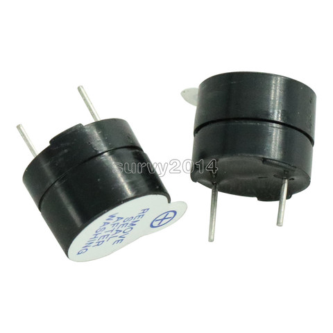 Zumbador de alarma activo de 5 V, 9x5,5mm, 5 V, Mini Piezo activo, compatible con arduino Diy, 10 Uds., 0905 ► Foto 1/4