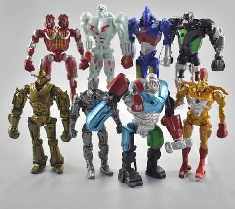 Figuras de acción de acero Real, juguete de figuras de acción de regalo de 8 uniformes, Zeus, Atom, Midas, Adam Raider, 13cm, novedad de 2022 ► Foto 1/6