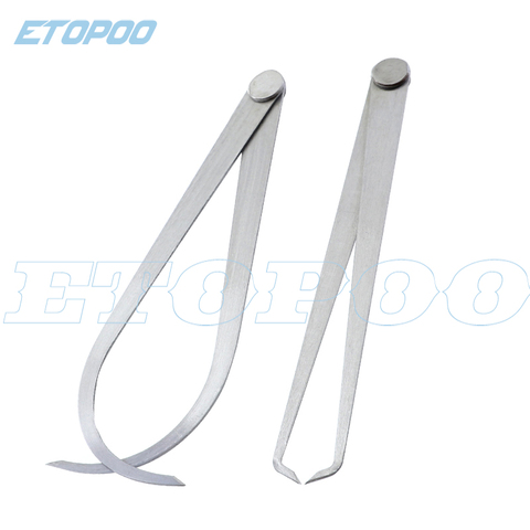 Pinzas 2 uds. Pinza metálica de 150-450mm pinza firme pinza interior y exterior de acero inoxidable herramienta de medición para tallado ► Foto 1/6