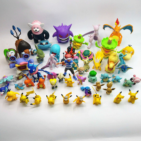 Figura de acción de Pokémon Pikachu, monstruo de bolsillo, elfo MC MEGA SP HG, regalos de colección, juguete ► Foto 1/5