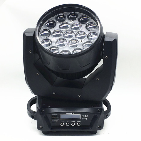 Barra de luz LED DMX512 para DJ, foco LED con rayo de Zoom, control de luz circular, móvil principal, RGBW, 4 en 1, profesional ► Foto 1/6