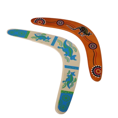 Boomerang-Boomerang con forma de V y canguro para niños, juguete interactivo para jugar al aire libre ► Foto 1/6