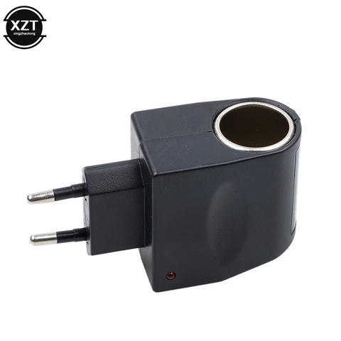 220 V AC a 12 V DC para encendedor de cigarrillos de coche hogar enchufe de pared Adaptador convertidor enchufe EU US oferta ► Foto 1/6