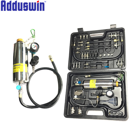 Adduswin C100 Universal Automotive desmontaje del sistema de combustible limpiador Auto gasolina inyector herramienta de limpieza de coches de gasolina ► Foto 1/6