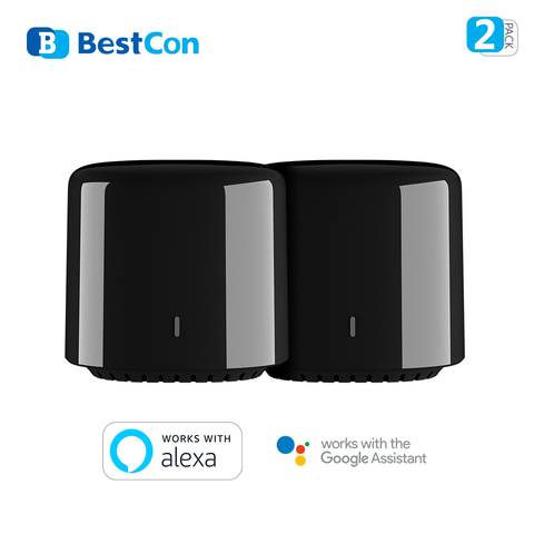 BroadLink-mini controlador de voz RM4 BestCon RM4C, Wi-Fi, inteligente, Universal, con Google Home y Alexa ► Foto 1/5