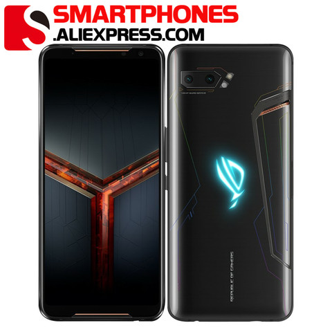 Firmware Global Asus ROG teléfono 2 8 2 8 2 8 2 8GB 128GB juegos SmartPhone ROG teléfono II ZS660KL 6,59 