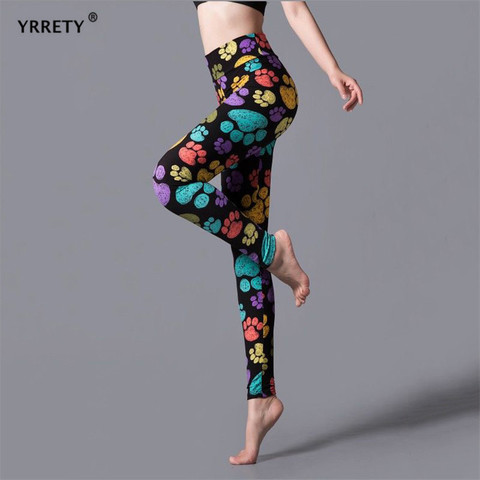 YRRETY Leggings leopardo Mujer estampado leopardo Leggings primavera y otoño alta elasticidad pantalón mallas de cintura alta Leggings elásticos ► Foto 1/6