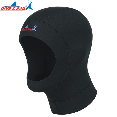 Buceo y vela ultra-delgada de buceo capucha 1mm de neopreno para chico de buceo snorkel traje campanas de Surf buzos sombrero ► Foto 1/3