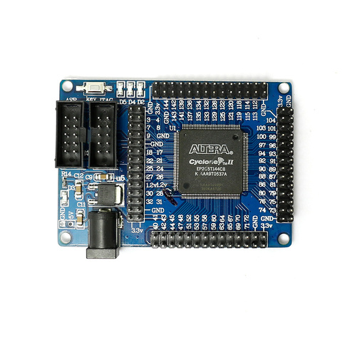 ALTERA FPGA Cyclone II EP2C5T144, placa de desarrollo de sistema mínimo ► Foto 1/6