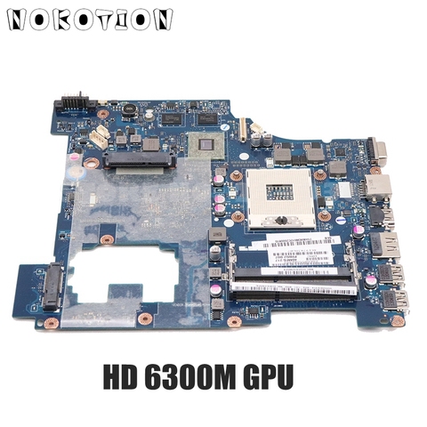 NOKOTION PIWG2 LA-6753P Tablero Principal para Lenovo G570 placa base de computadora portátil HM65 DDR3 HD6300M tarjeta de Video ► Foto 1/6