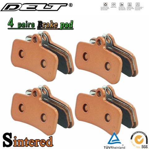 4 pares de montaña MTB bici sinterizado freno de disco de bicicleta Pad para SHIMANO Saint M810 M820 ZEE M640 H01 Accesorios ► Foto 1/6