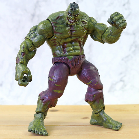 Figura de acción de Marvel Select Zombie Hulk, modelo coleccionable de PVC, juguete de Brinquedos de 25cm ► Foto 1/6