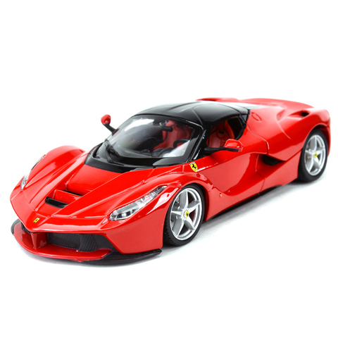 Bburago-coche deportivo LaFerrari 1:24, vehículo estático fundido a presión, modelo coleccionable, Juguetes ► Foto 1/5