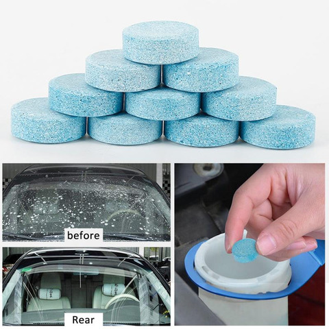 10 Uds limpiaparabrisas coche limpieza vidrio lavadora de coche parabrisas limpiador herramienta ventana limpiador de vidrio accesorios de coche 1 Uds = 4L agua ► Foto 1/6