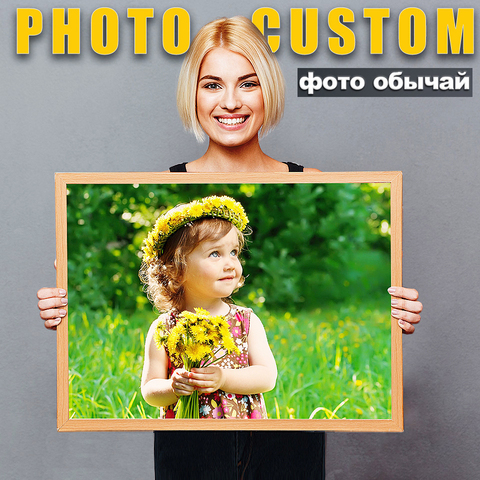 Personalización de foto 5D DIY pintura de diamante foto propia Kit de punto de cruz cuadro de mosaico bordado de diamantes de imitación decoración regalo ► Foto 1/6