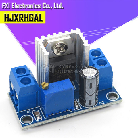 LM317 DC-DC convertidor Buck Step Down Módulo de circuito regulador lineal LM317T regulador de voltaje ajustable fuente de alimentación ► Foto 1/2