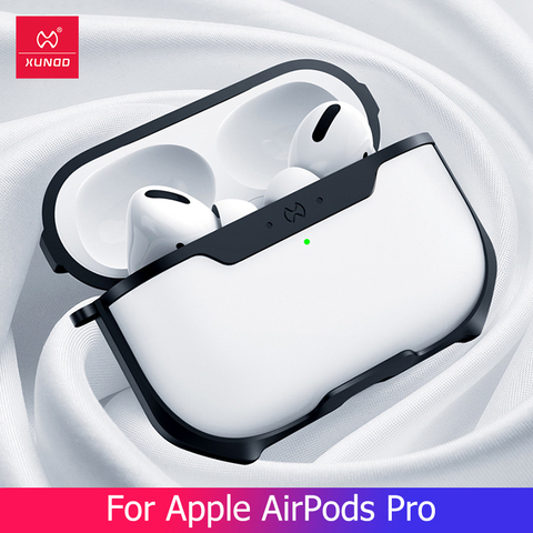 Para los AirPods de Apple Pro caso inalámbrico auriculares Bluetooth con carcasa Origil transparente caso de protección para Airpod 3 polvo guardia cubierta ► Foto 1/6