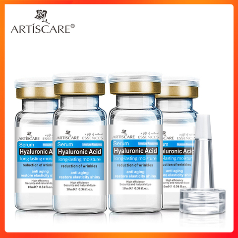 ARTISCARE-suero de ácido hialurónico, 4 Uds., crema para la cara de caracol, tratamiento de esencia, acné hidratante, reparación, blanqueamiento, antienvejecimiento ► Foto 1/6