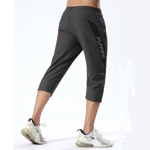 Pantalones deportivos para hombre, Shorts para correr, ropa para gimnasio, entrenamiento, tenis, baloncesto, Entrenamiento de fútbol, Leggings, 3/4 ► Foto 1/6