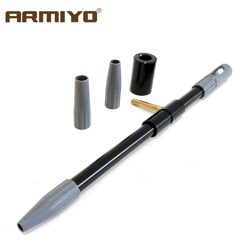 Armiyo-Guía de calibre Universal para Rifle m4, 8 unidades/juego, 17Cal a 30Cal, limpiador de cepillo de barril, herramienta auxiliar, accesorios de caza ► Foto 1/3