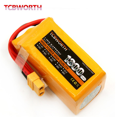 Batería LiPo 3S 11,1 V 1300mAh 35C 60C para helicóptero RC, avión, coche, barco, Dron cuadricóptero 3S, baterías LiPo 11,1 V ► Foto 1/6