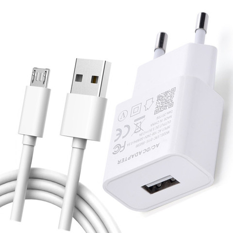 Para Xiaomi Redmi 7 6 6A 5 Plus 4A 4X Nota 8 5A 4 5 7 Pro S2 Mi 9 SE A1 A2 8 Lite USB 2A Cable de carga del cargador para Huawei P30 lite ► Foto 1/6