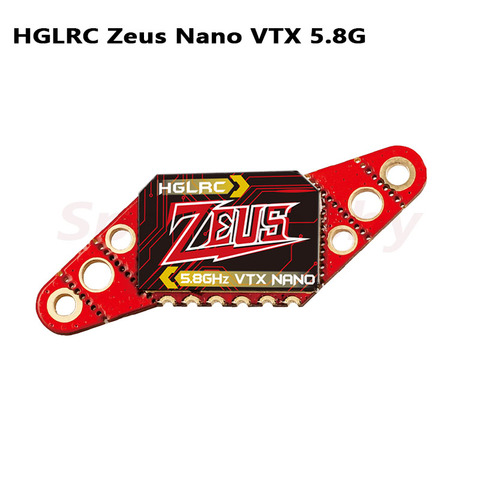 HGLRC-nano VTX 350mW FPV 5,8G 2,4g 40CH micrófono incorporado 16/20/25.5mm agujero para transmisor RC FPV VTX multicóptero ► Foto 1/6