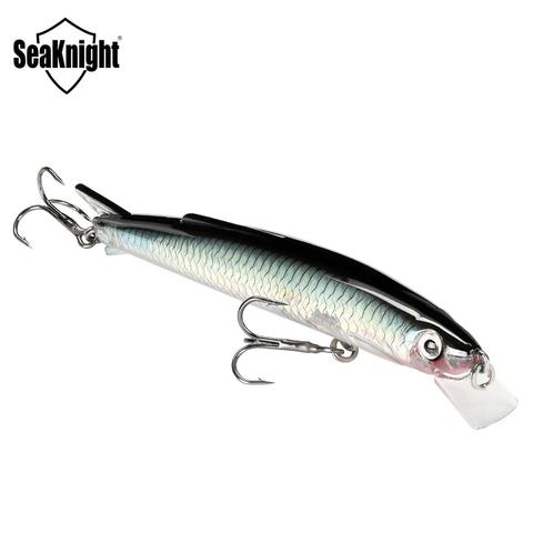 SeaKnight-señuelo de pesca duro, cebos de pesca de carpa, Swimbait, lago, río, aparejos de pesca de mar, SK005, 13g, 11cm, 0,3-0,9 M, 1 ud. ► Foto 1/6