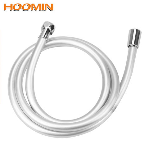 HOOMIN-manguera de ducha de mano de PVC de alta presión, 1,2/1,5/2m, interfaz Universal, Flexible, antibobinado, accesorios de baño ► Foto 1/6