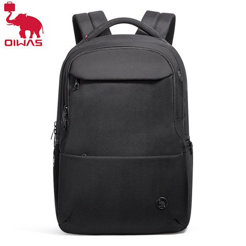 Oiwas-Mochila para ordenador portátil de 15,6 pulgadas, morral escolar repelente al agua para hombres, Mochila para adolescentes y estudiantes ► Foto 1/6