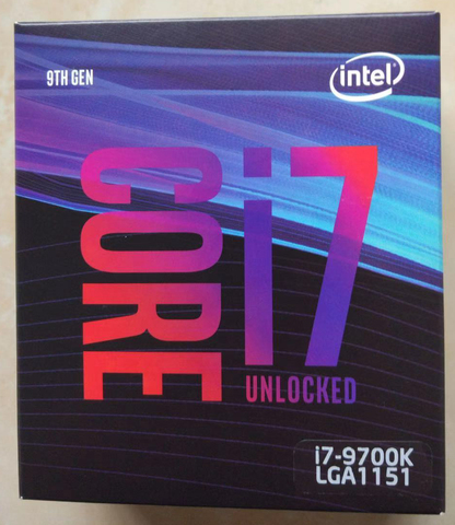 ¡Nuevo! Procesador Intel Core Original en caja i7-9700K I7 9700K 3,60 GHz LGA1151 CPU HD VGA de 8 núcleos, envío gratis ► Foto 1/1