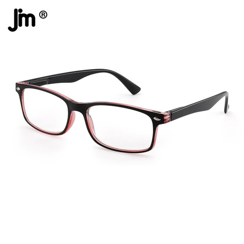JM-bisagra de primavera para hombre y mujer, gafas de lectura cuadradas Vintage, lupa, dioptría presbicia ► Foto 1/6