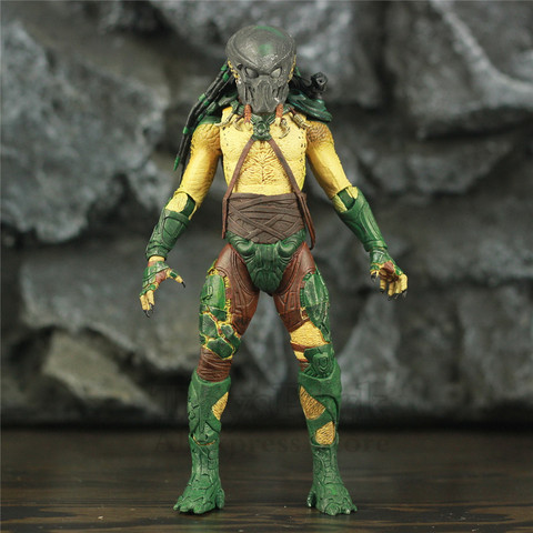 NECA-figuras de acción originales de la serie Predator, juguetes coleccionables de la serie 2 de Predator a escala de 7