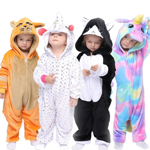 fumar Christchurch Agarrar Pijama Kigurumi de animales para niños, pijamas para chicos y niñas, pijamas  de unicornio para bebés, mono de Licorne para invierno - Historial de  precios y revisión | Vendedor de AliExpress -