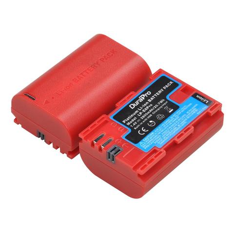 Batería de LP-E6 LP-E6N para cámara recargable, batería de 2800mAH con puerto USB para Canon EOS 5DS 5D Mark II Mark III 6D 7D 60D 60Da 70D 80D ► Foto 1/6