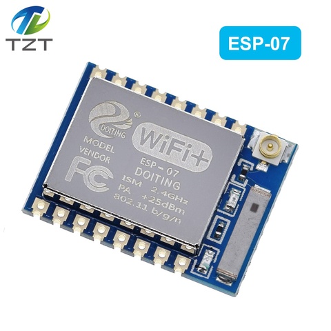 Transceptor de serie remoto WiFi, módulo inalámbrico ESP-07 ROBOT UNO, ESP-07, ESP8266, Nueva Versión ► Foto 1/6